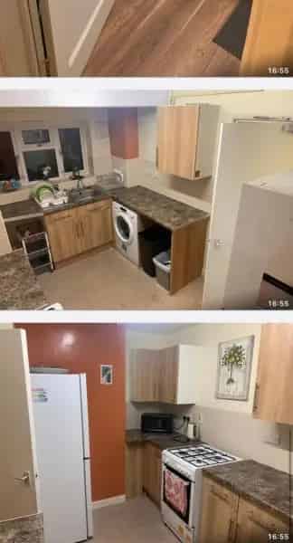 Flat with Private Garden, Free Parking & Balcony