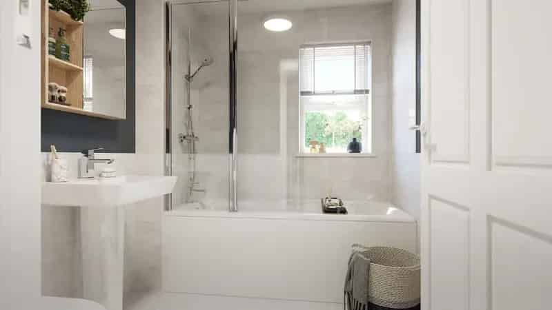 3 Bed House for Sale Modern Living Open Plan Kitchen Family Bathroom