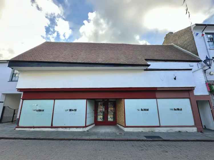 Hitchin Town Centre Retail Space For Lease