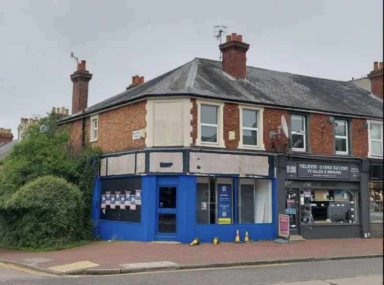 Ground Floor Retail Space with First Floor Flat Investment Opportunity