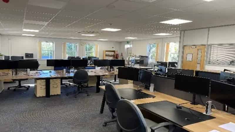 Office Building 12461 sq ft with Shed and 3 Car Parks