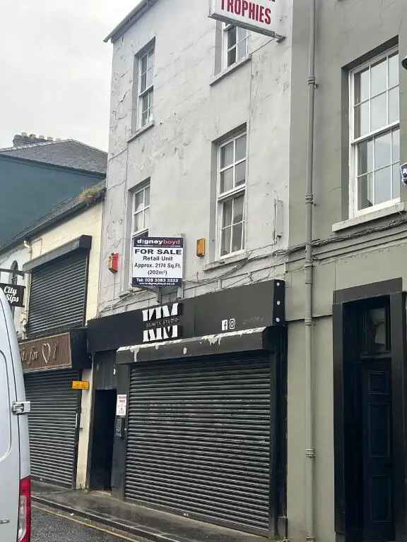 Commercial Unit For Rent Newry City Centre Margaret Street