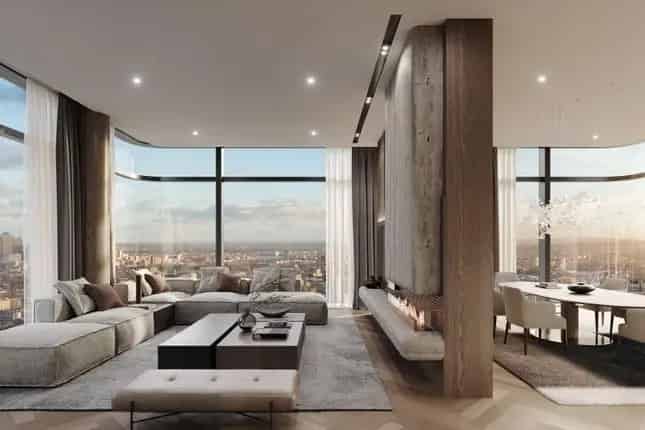 Luxury Shoreditch Penthouse Apartment with Stunning Skyline Views