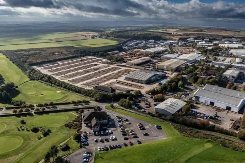 16.61 Acre Industrial Site with Redevelopment Potential Near Aberdeen