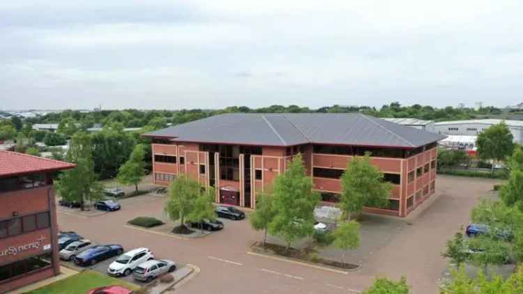 Three-Story Office Building Near Manchester City Center