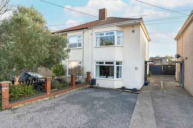 Semi-detached house for sale in Beach Road, Severn Beach, Bristol, Gloucestershire BS35