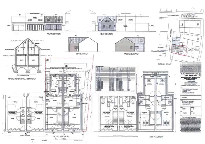 Planning Approved: Two 2-Bed Cottages Development Site