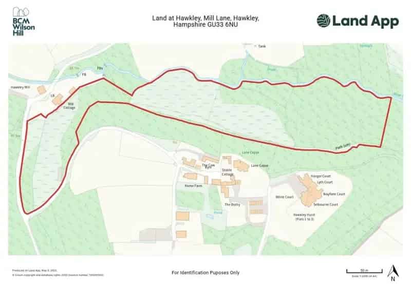 9.9 Acres of Pasture & Woodland near Hawkley