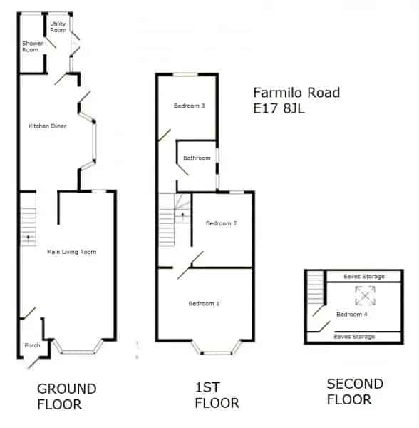 4 Bedroom Terraced House Walthamstow - Modern Family Home