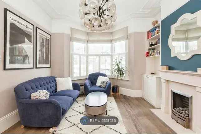 Terraced house to rent in Marney Road, London SW11