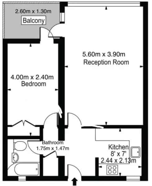 Spacious 1-Bed Flat Near Kings Cross St Pancras