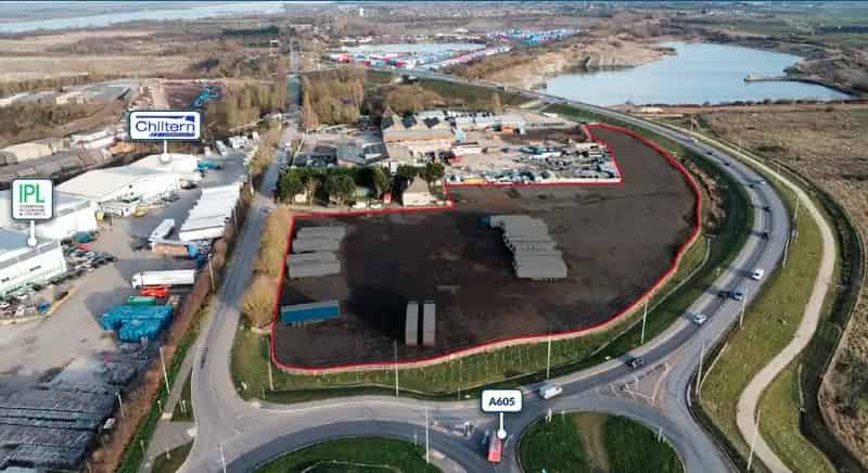 Open Storage Land Peterborough Secure Fenced Plots Power Access