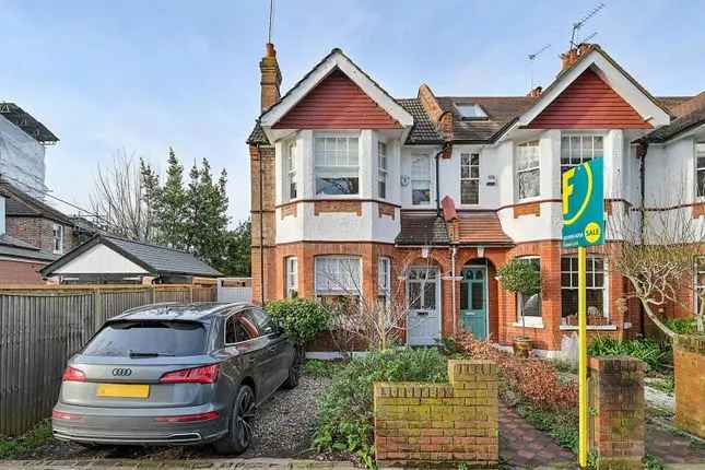 End terrace house for sale in Grove Park Terrace, Grove Park, London W4