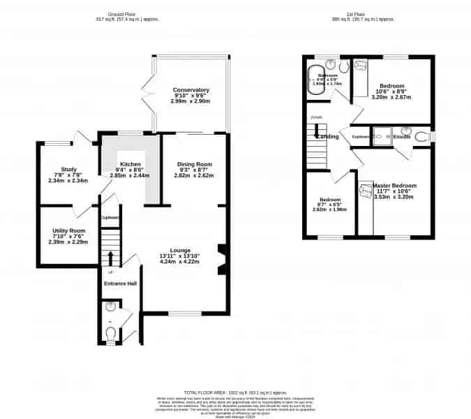 3 bedroom  Detached house