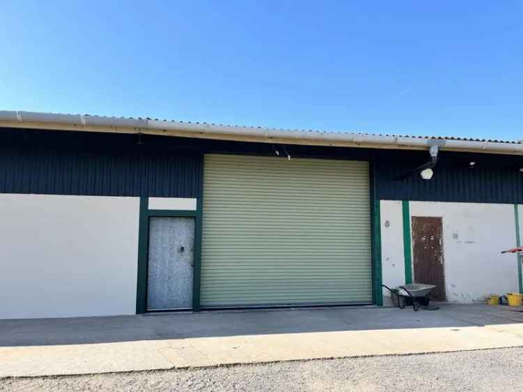 Mid Terrace Industrial Unit 2600 sq ft Rural Location New Lease