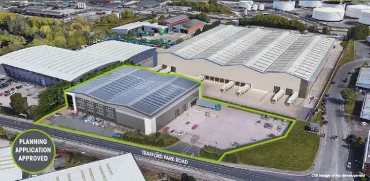 To Let New Speculative Industrial Logistics Unit Trafford Park