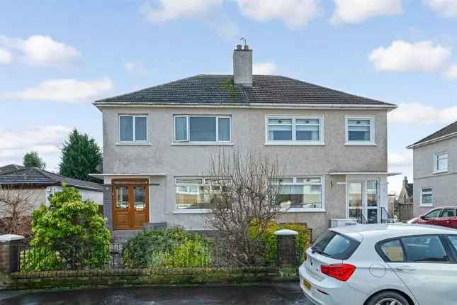 Semi-detached house for sale in Duncryne Avenue, Mount Vernon, Glasgow G32