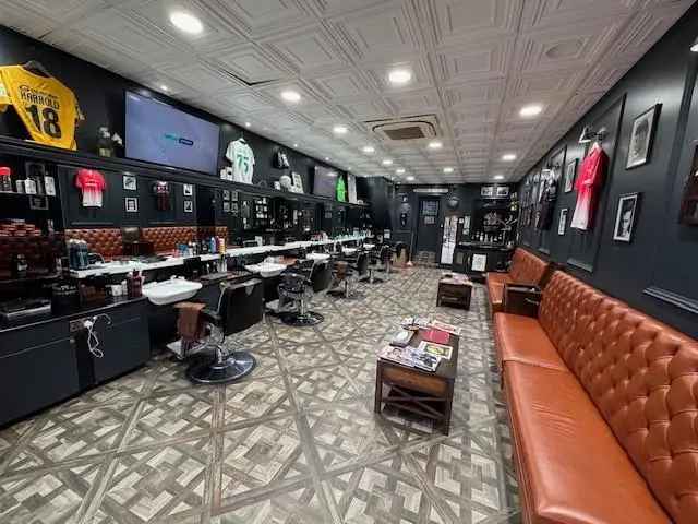 Luxury Barber Shop For Sale - 5 Stylist Positions - South Woodford