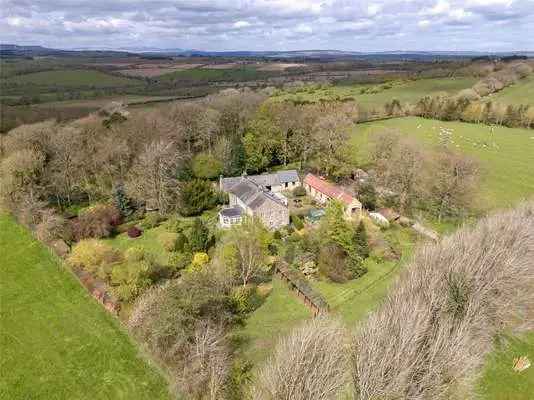 5 Bedroom Farmhouse with Outbuildings and Land Near Morpeth