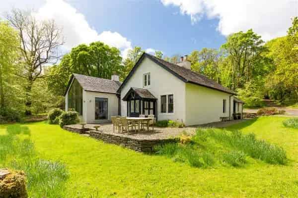 Lochside Cottage with 42 Acres and Panoramic Views
