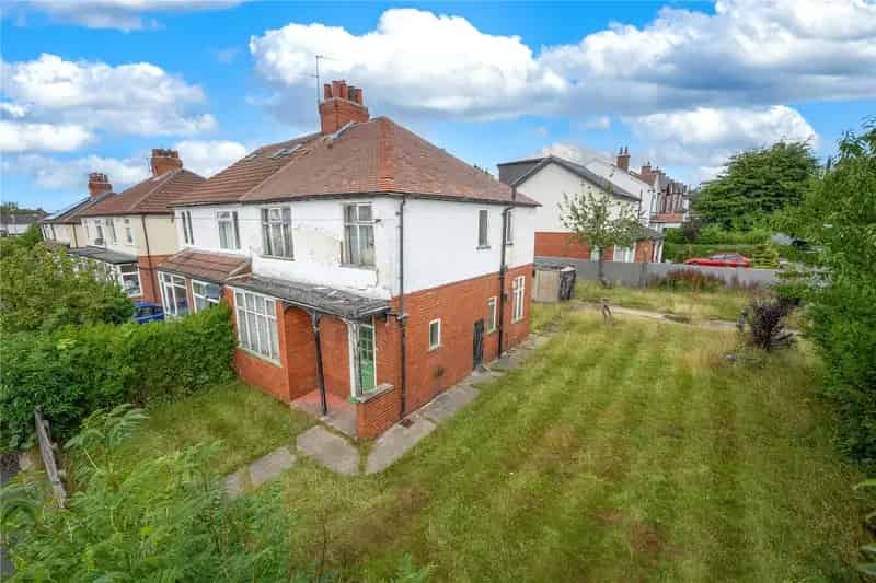 Semi Detached House Renovation Project Large Plot Off Road Parking