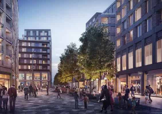 Hallsville Quarter New Homes and Student Accommodation Canning Town