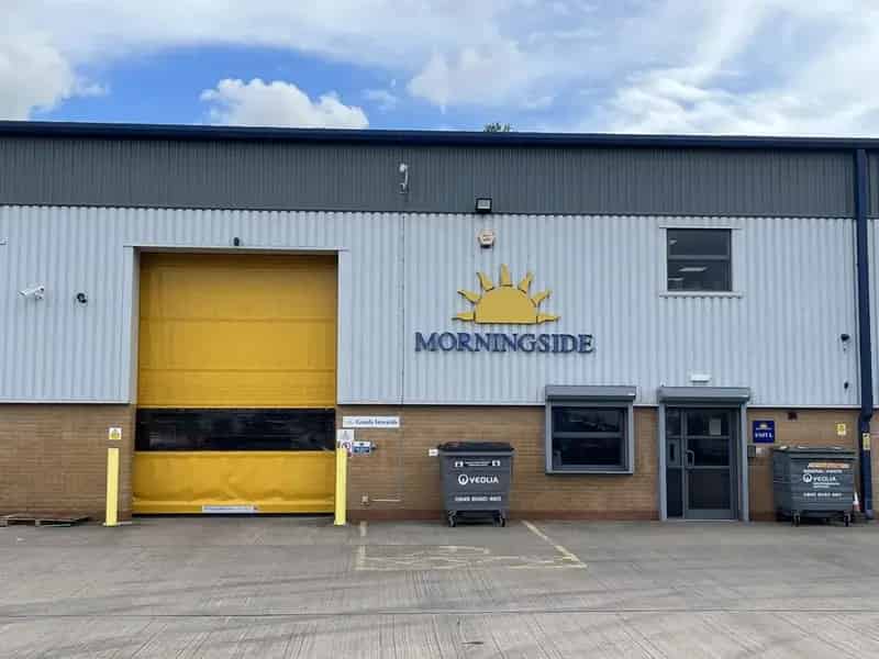 Modern Industrial Warehouse Unit with Offices and Mezzanine Storage
