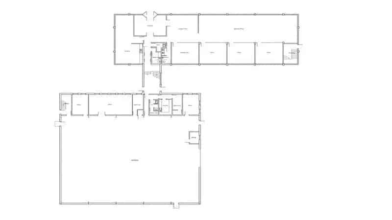 Warehouse and Office Facility with Secure Yard and Ample Parking