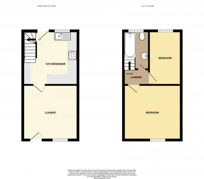 2 Bedroom Terraced House for Sale