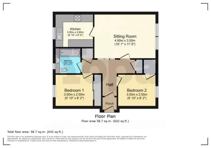 2 Bedroom Flat Glasgow West End - Modern Kitchen & Stylish Bathroom