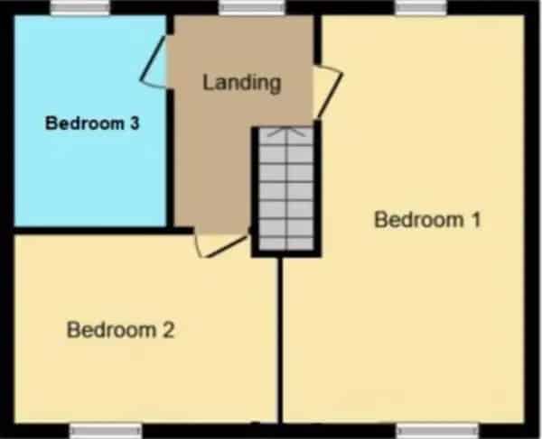 3 Bed Semi Detached House Near Hinckley Schools