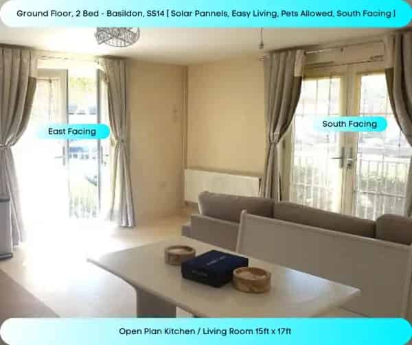 2 Bed Ground Floor Flat Near Shops and Parks