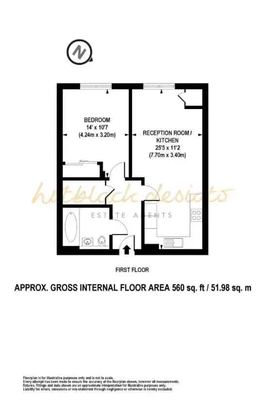 1 bed flat for sale