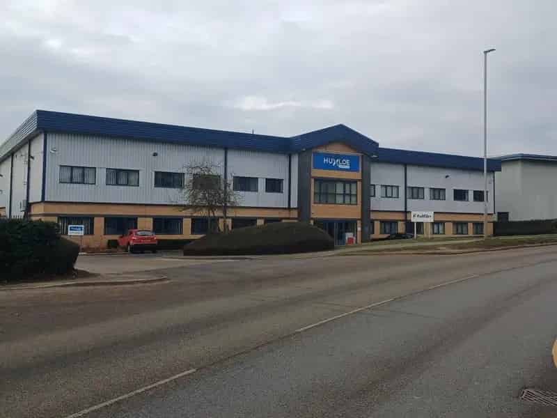 Warehouse with Modern Offices and Secure Yard