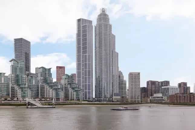 Luxury 3-Bed Apartment with City Views - St George's Wharf