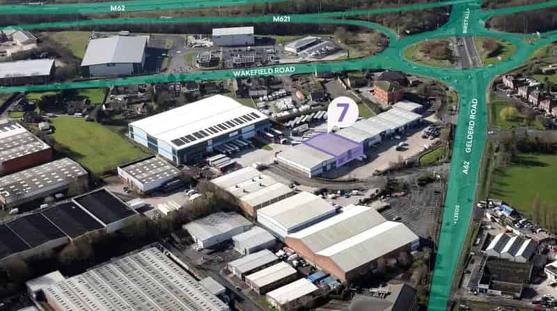 10075 Sq Ft Industrial Unit To Let Junction 27 M62 M621