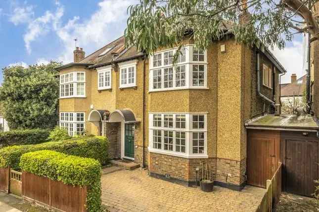 Semi-detached house for sale in Wilton Crescent, London SW19