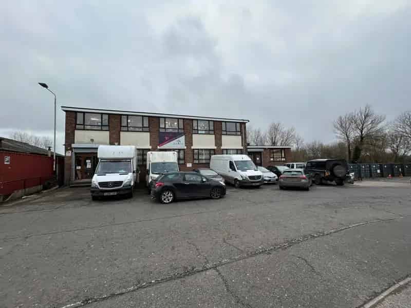 Three Story Industrial Unit with Office and Loading Area