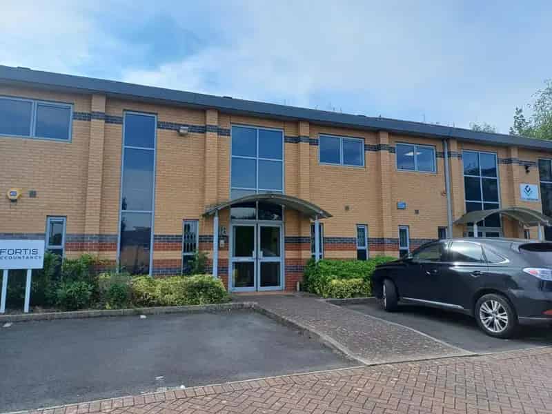 Modern Two-Storey Brick Office Building with Ample Parking