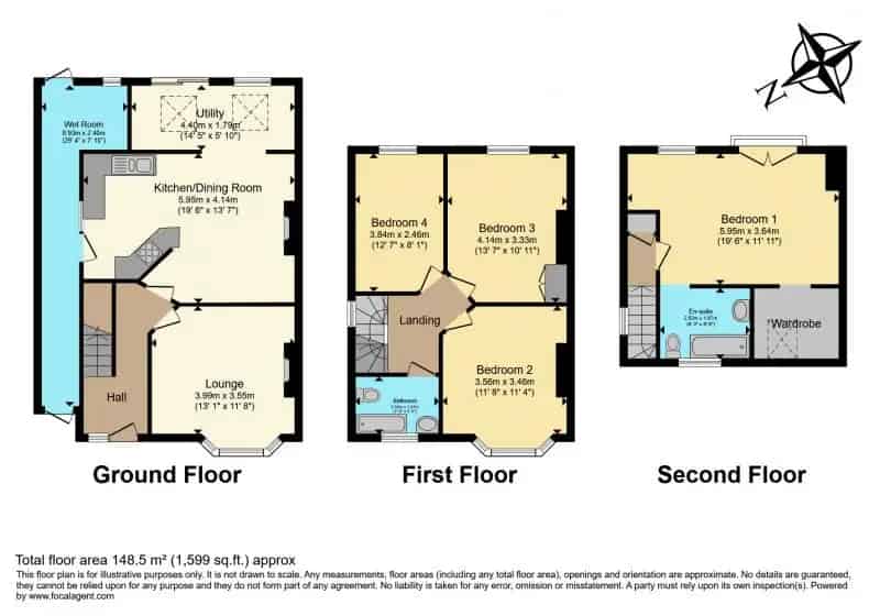 4 Bedroom Semi-Detached House Extended Family Home