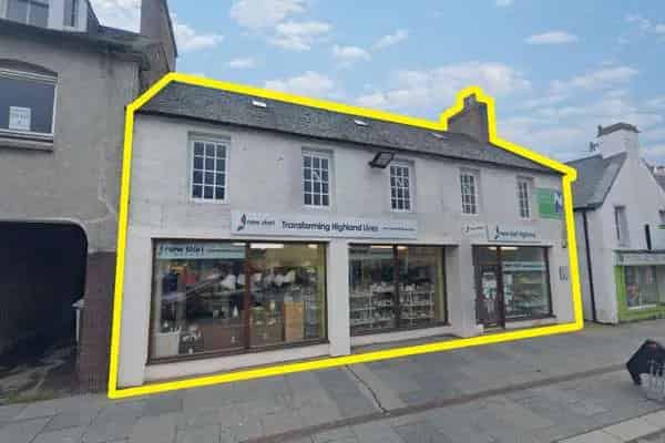 Dingwall High Street Retail Investment Property For Sale