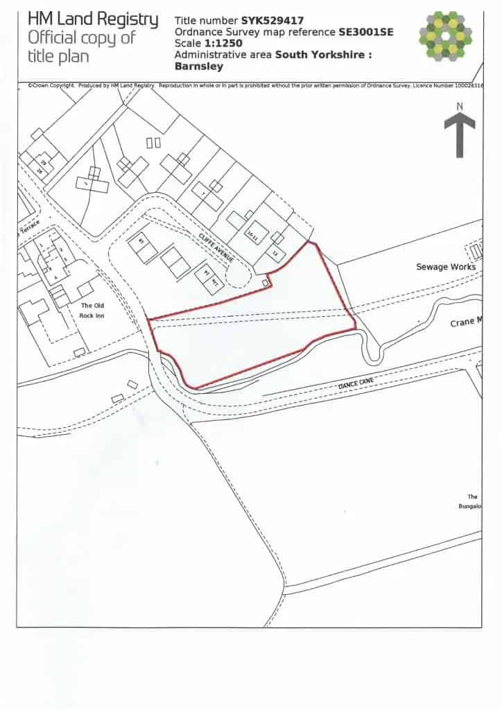 Two Plots with Planning Permission Detached Houses South Yorkshire