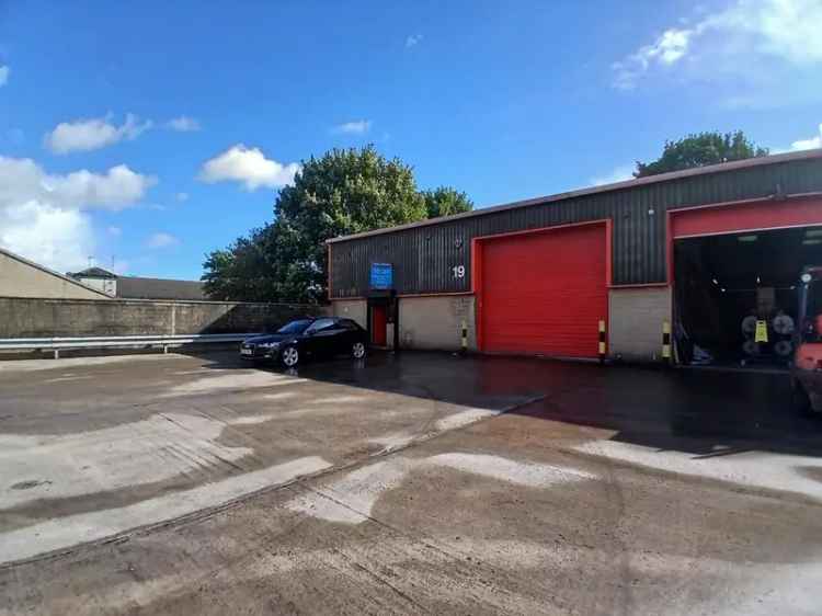 Halifax Industrial Estate Unit: High Bay Warehouse with Office Space