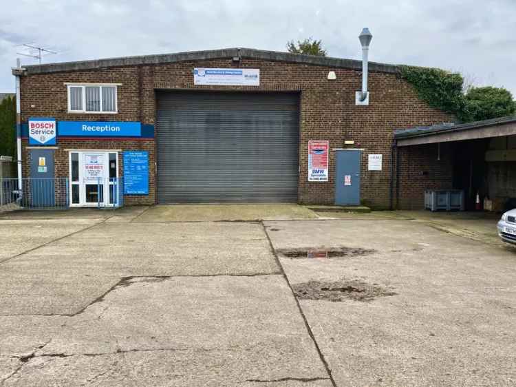 Light Industrial Unit with Office Space To Let