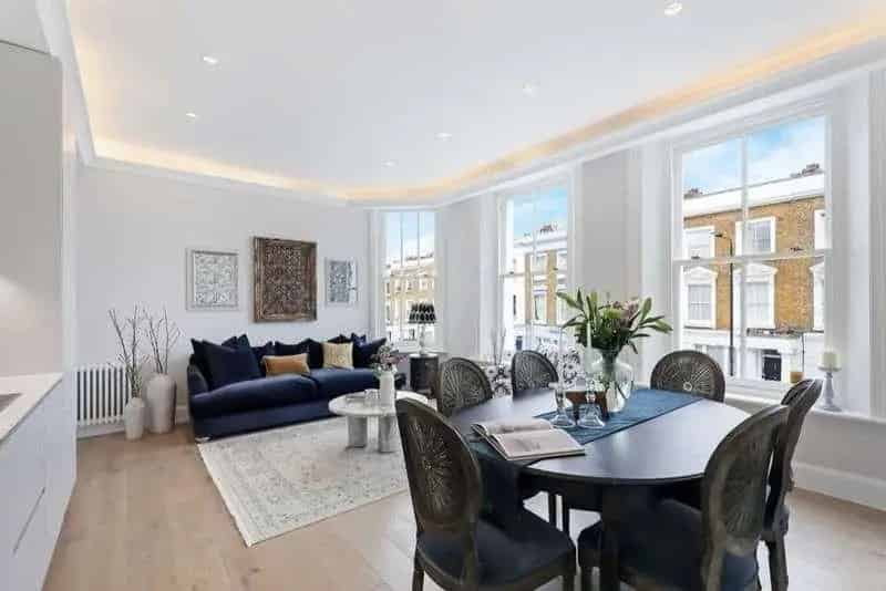 3 Bed Flat for Sale Notting Hill Modern Design Balcony