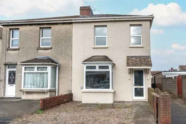 Semi Detached House Avonmouth Bristol 3 Bedrooms No Onward Chain