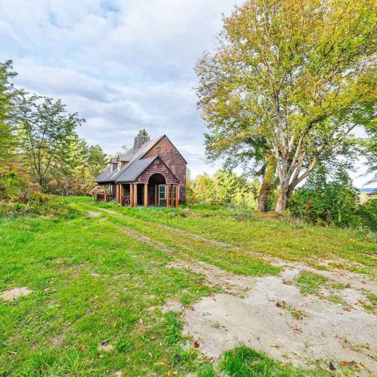 Lake Memphremagog View 22-Acre Property with Artist Studio