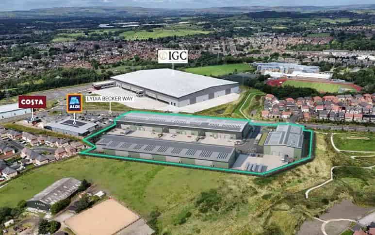 New Industrial Warehouse Units Near M60 Motorway
