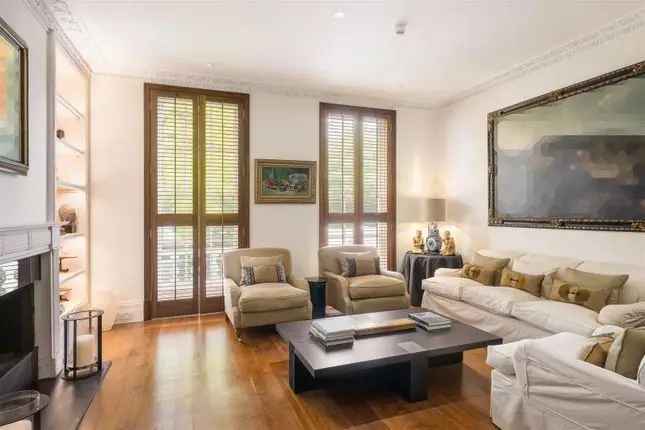 Family House for Sale in Chelsea's Boltons Conservation Area