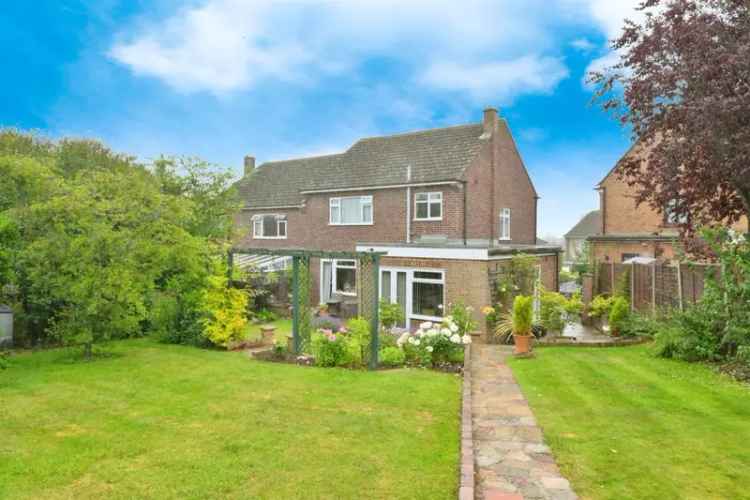 Three Four Bedroom Semi Detached House Extended Ground Floor Large Garden